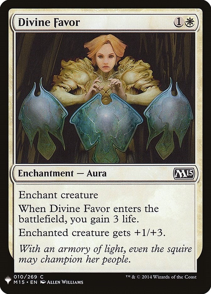 Image for Divine Favor (10) [The List Reprints]