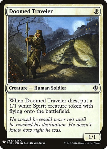 Image for Doomed Traveler (CN2) (83) [The List Reprints]