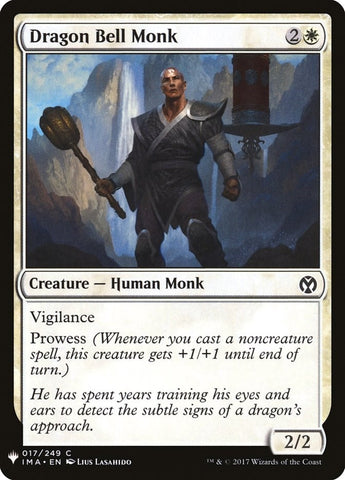 Image for Dragon Bell Monk (17) [The List Reprints]