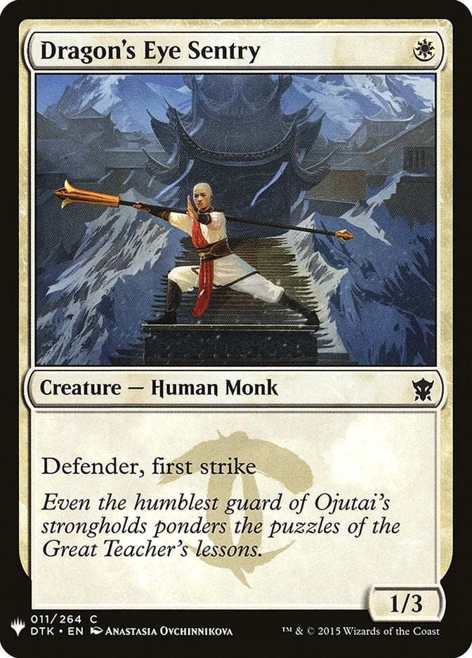 Image for Dragon's Eye Sentry (11) [The List Reprints]