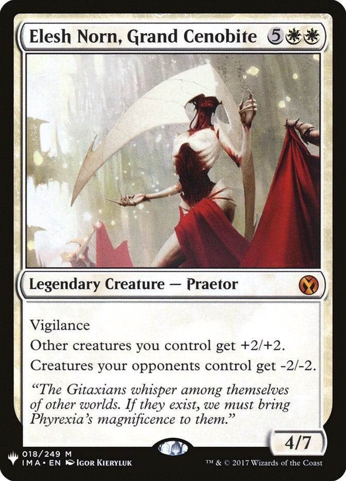 Image for Elesh Norn, Grand Cenobite (18) [The List Reprints]
