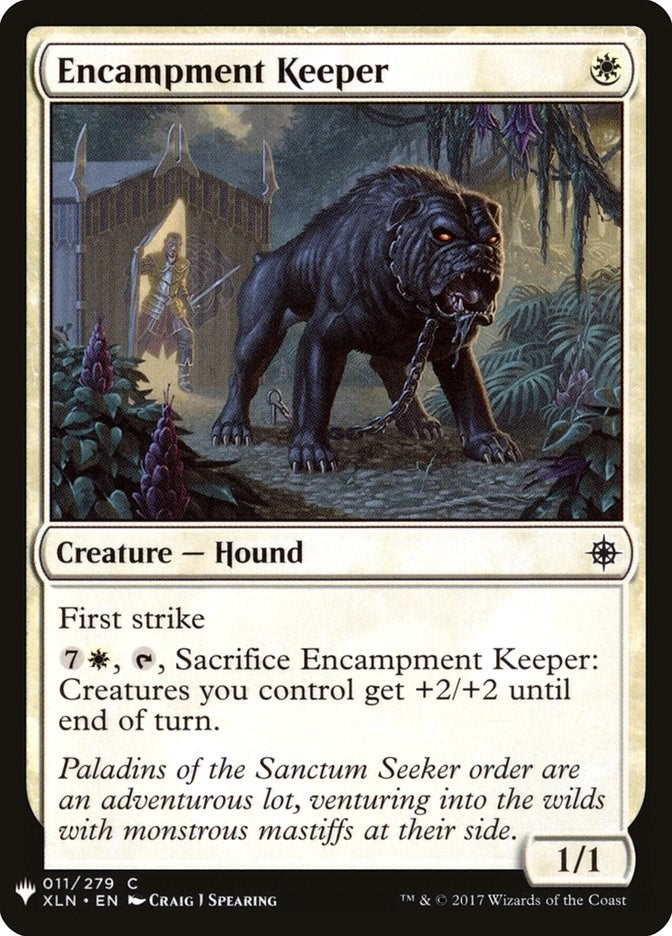 Image for Encampment Keeper (11) [The List Reprints]