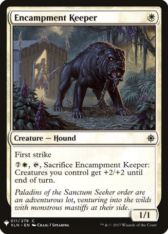 Image for Encampment Keeper (11) [The List Reprints]