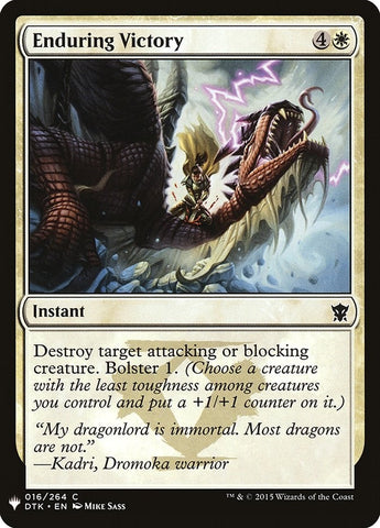 Image for Enduring Victory (16) [The List Reprints]