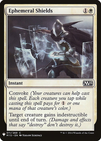 Image for Ephemeral Shields (11) [The List Reprints]