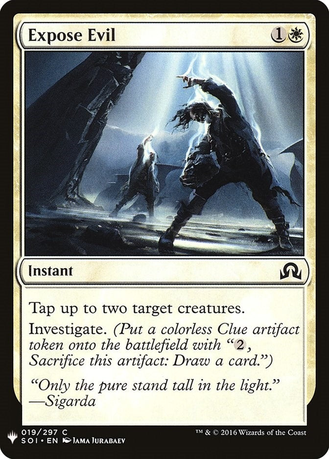 Image for Expose Evil (19) [The List Reprints]