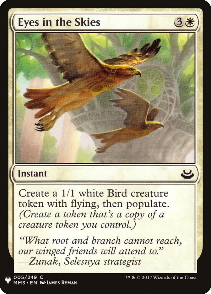 Image for Eyes in the Skies (5) [The List Reprints]