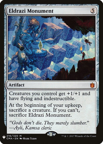 Image for Eldrazi Monument (216) [The List Reprints]