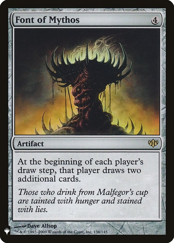 Image for Font of Mythos (136) [The List Reprints]