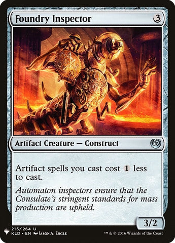 Image for Foundry Inspector (215) [The List Reprints]