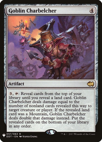 Image for Goblin Charbelcher (57) [The List Reprints]