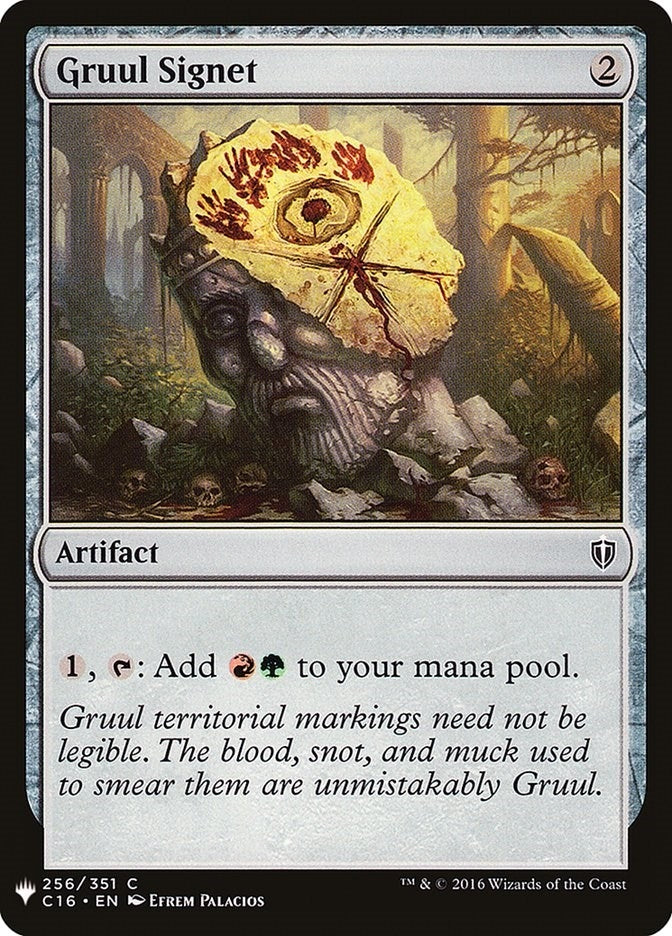 Image for Gruul Signet (256) [The List Reprints]