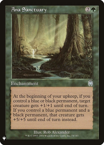 Image for Ana Sanctuary (74) [The List Reprints]