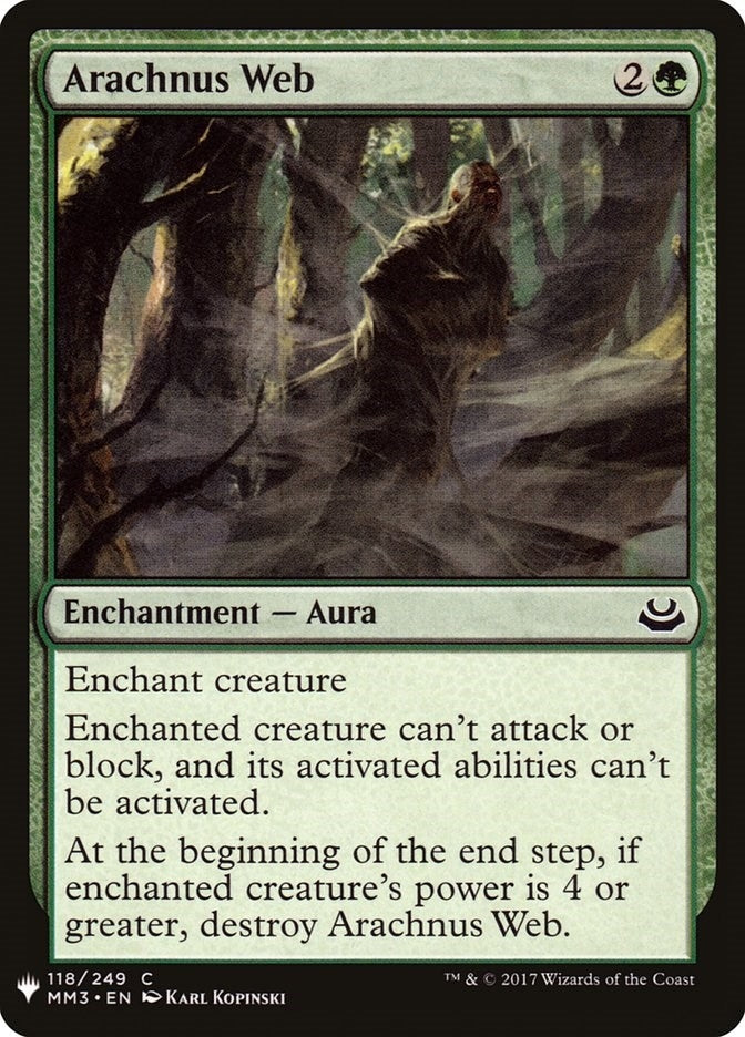 Image for Arachnus Web (118) [The List Reprints]