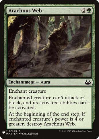 Image for Arachnus Web (118) [The List Reprints]