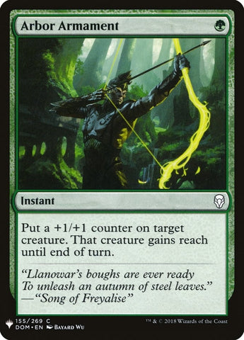 Image for Arbor Armament (155) [The List Reprints]