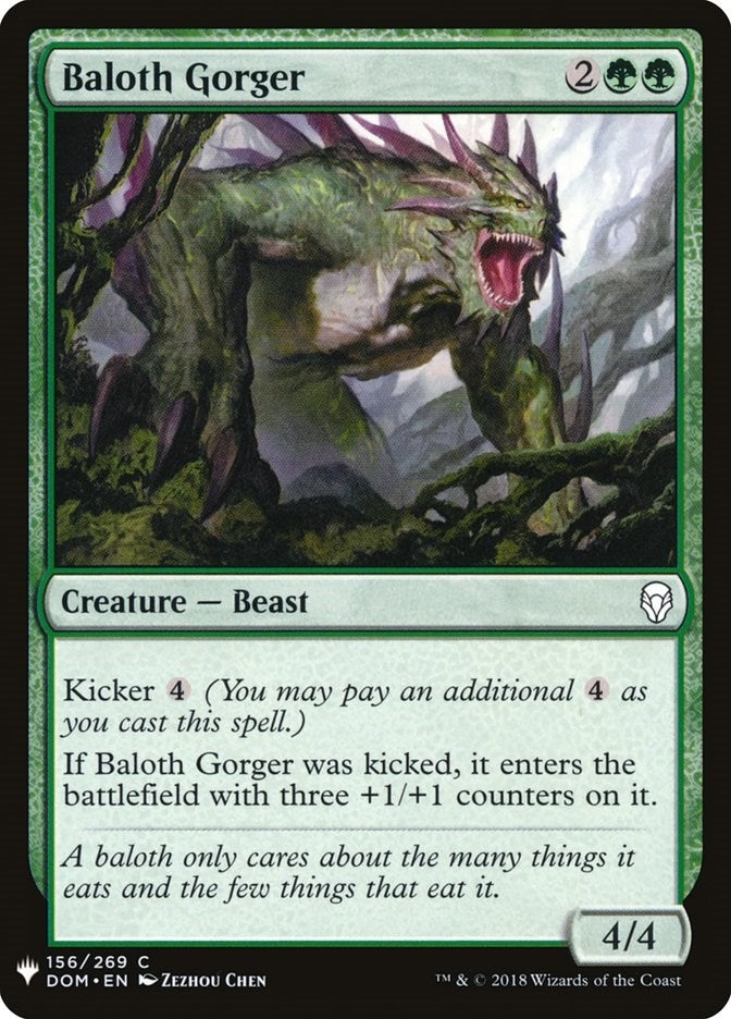 Image for Baloth Gorger (156) [The List Reprints]
