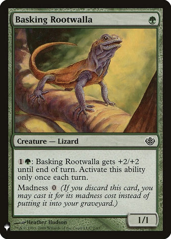 Image for Basking Rootwalla (2) [The List Reprints]