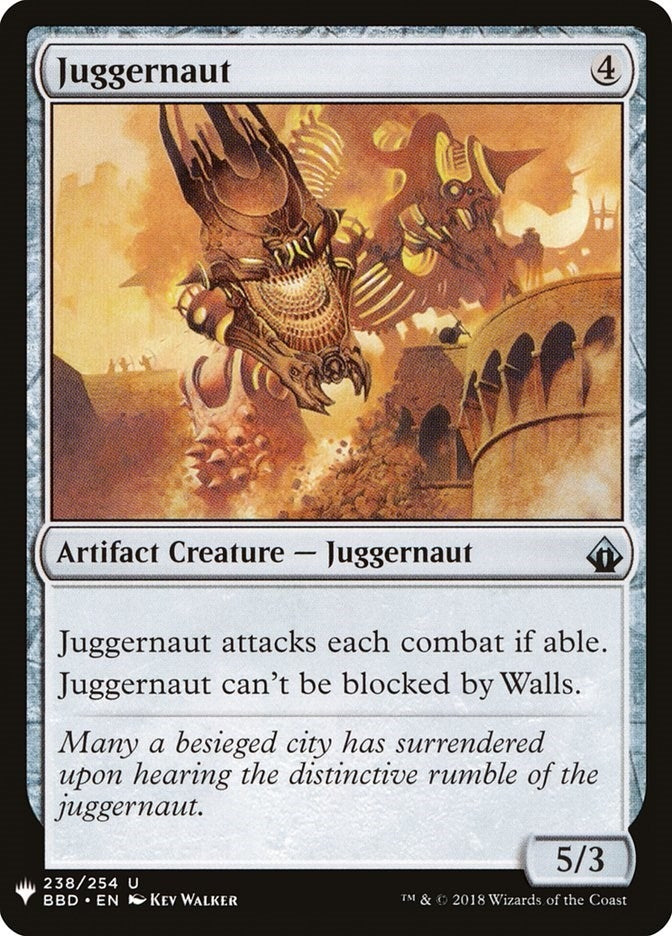 Image for Juggernaut (238) [The List Reprints]