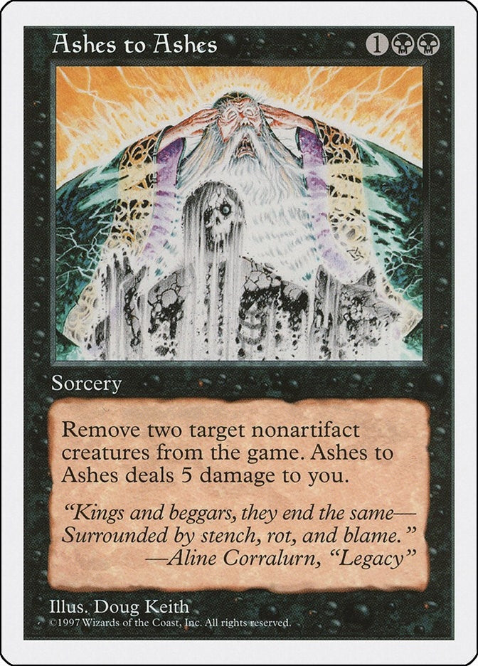 Image for Ashes to Ashes [Fifth Edition]