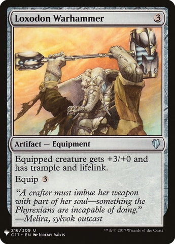 Image for Loxodon Warhammer (216) [The List Reprints]