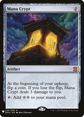 Image for Mana Crypt (225) [The List Reprints]