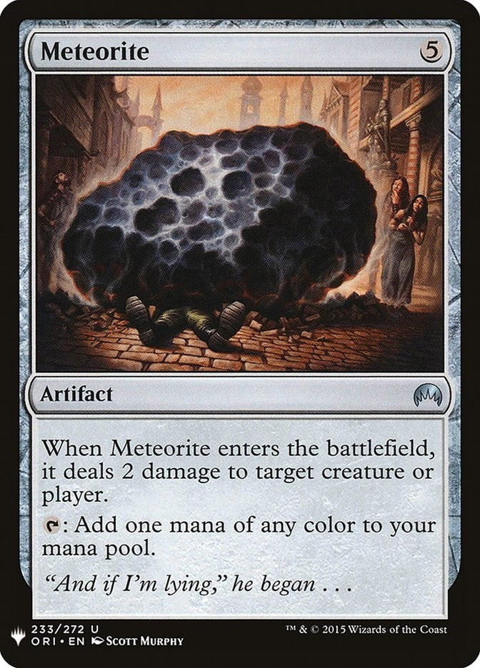 Image for Meteorite (233) [The List Reprints]