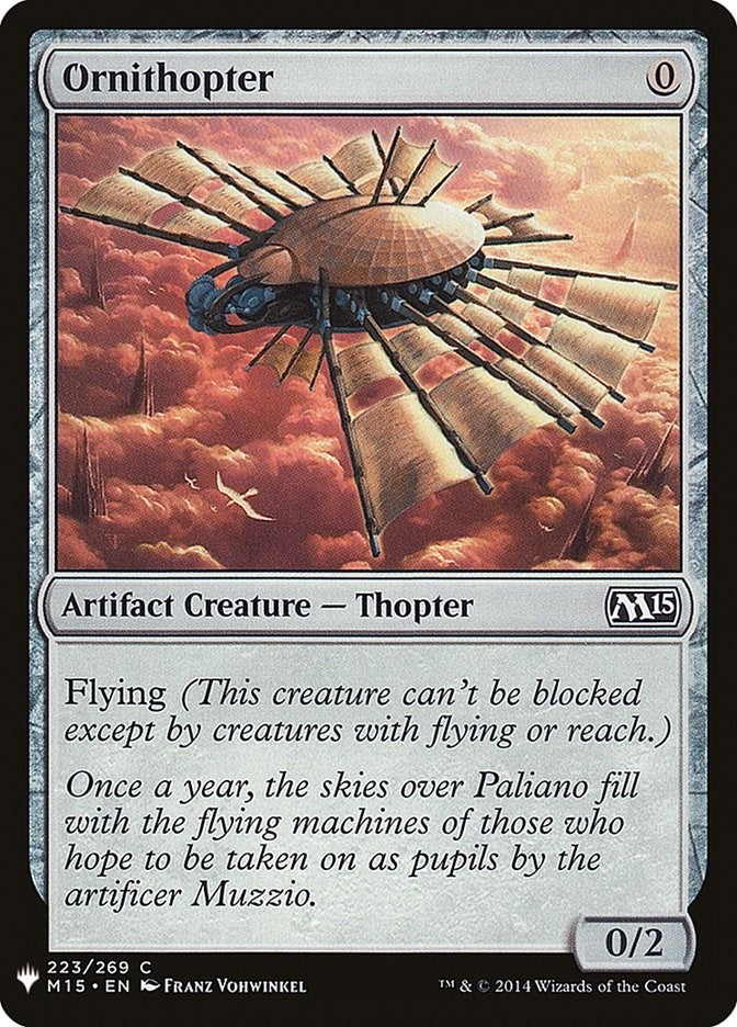 Image for Ornithopter (223) [The List Reprints]