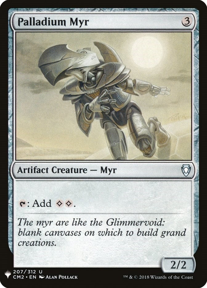 Image for Palladium Myr (207) [The List Reprints]