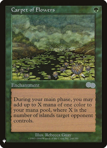 Image for Carpet of Flowers (240) [The List Reprints]