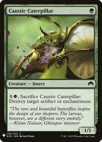 Image for Caustic Caterpillar (170) [The List Reprints]