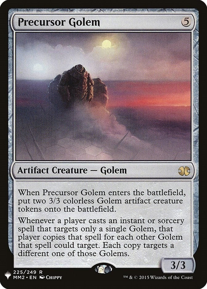 Image for Precursor Golem (225) [The List Reprints]