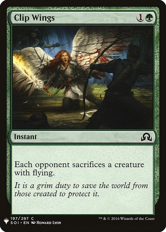 Image for Clip Wings (197) [The List Reprints]