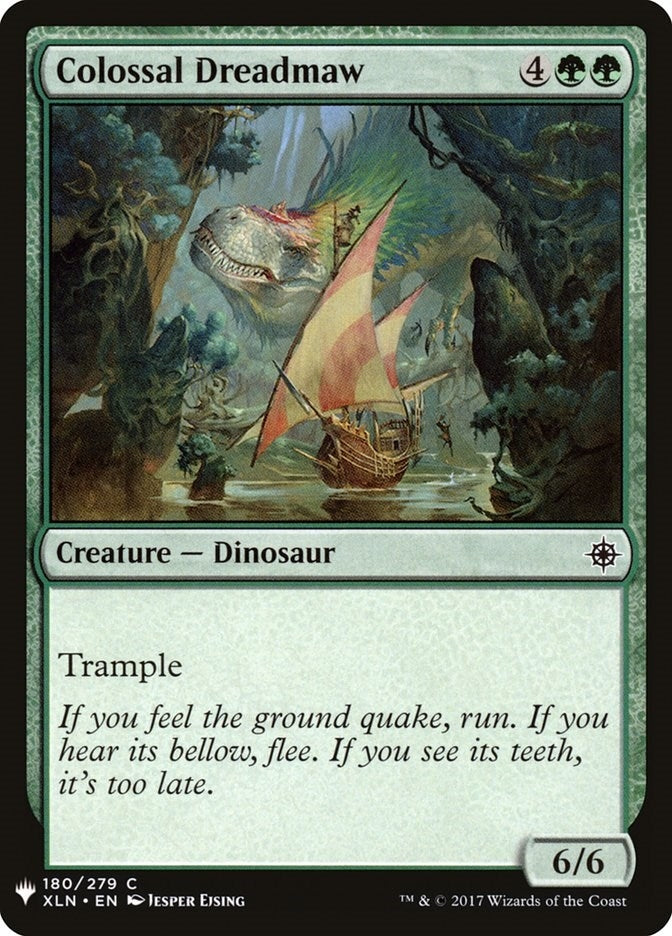 Image for Colossal Dreadmaw (180) [The List Reprints]