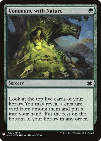 Image for Commune with Nature (142) [The List Reprints]