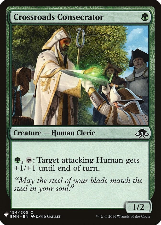 Image for Crossroads Consecrator (154) [The List Reprints]