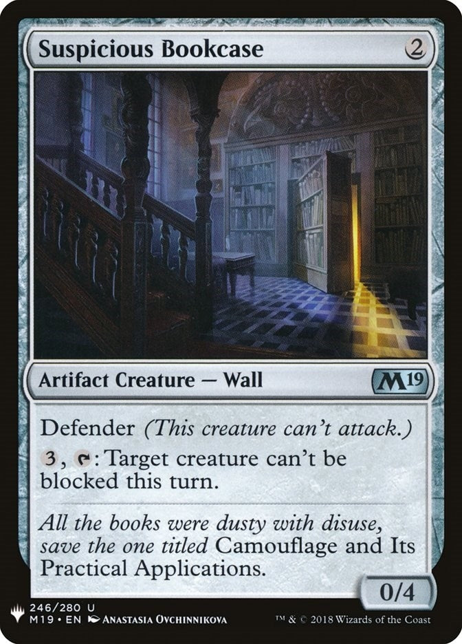 Image for Suspicious Bookcase (246) [The List Reprints]