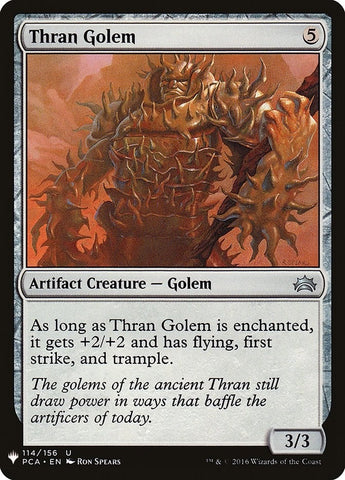 Image for Thran Golem (114) [The List Reprints]