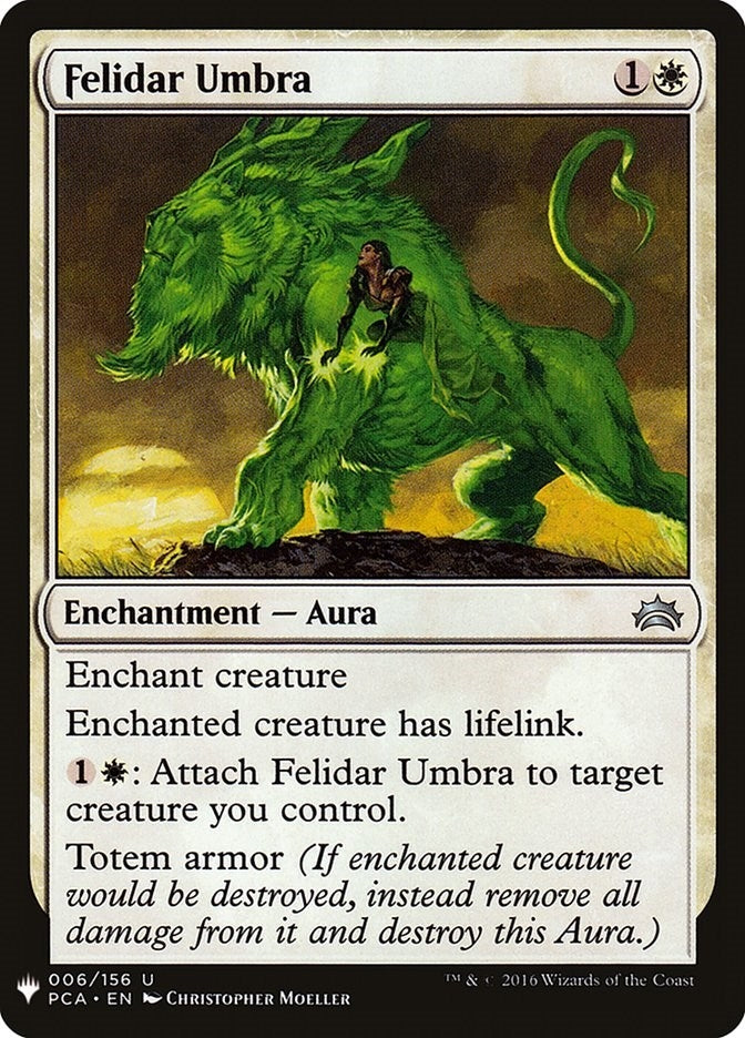 Image for Felidar Umbra (6) [The List Reprints]