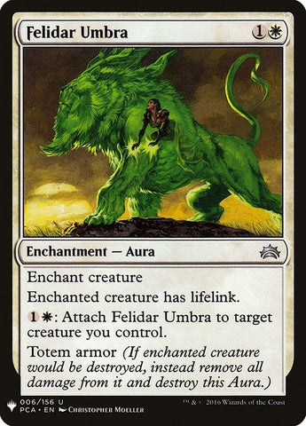 Image for Felidar Umbra (6) [The List Reprints]