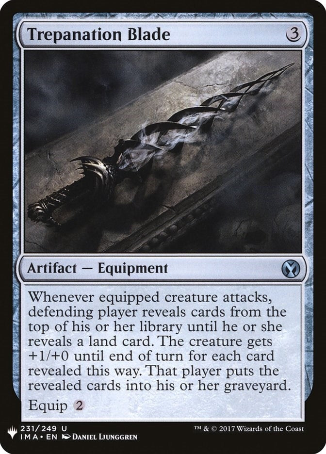 Image for Trepanation Blade (231) [The List Reprints]