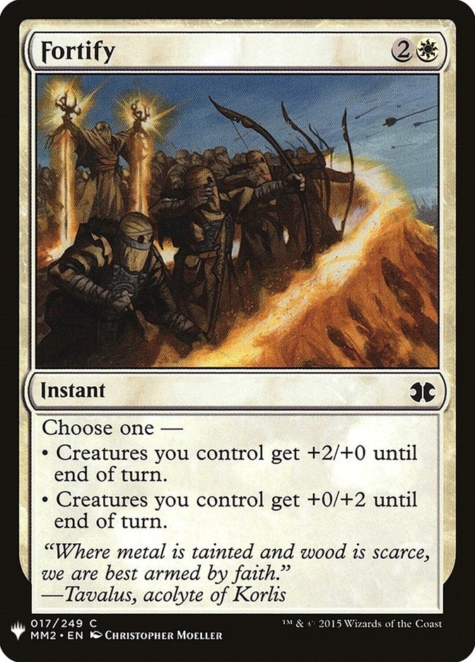 Image for Fortify (17) [The List Reprints]
