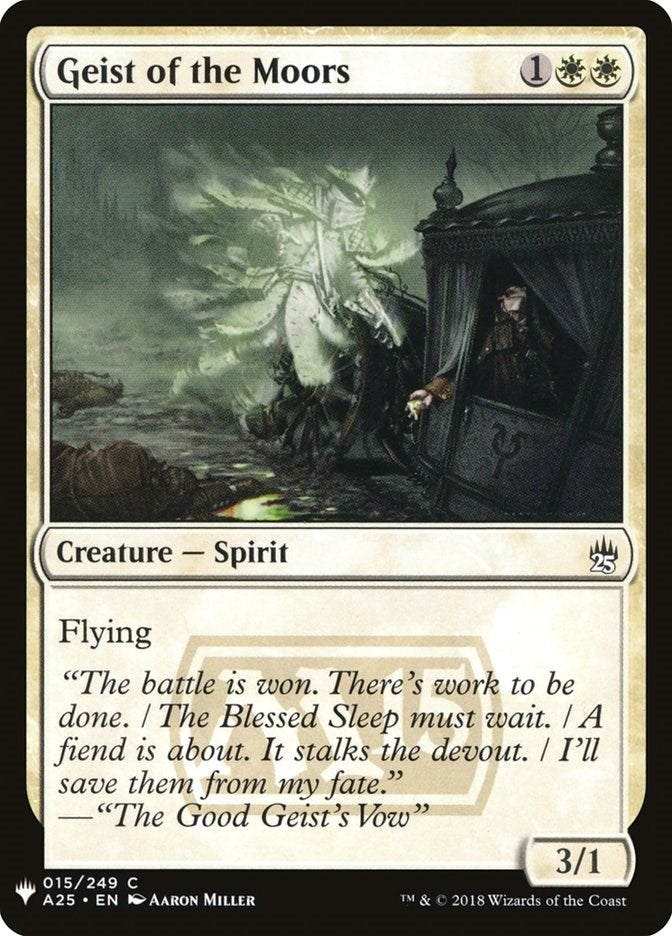 Image for Geist of the Moors (15) [The List Reprints]