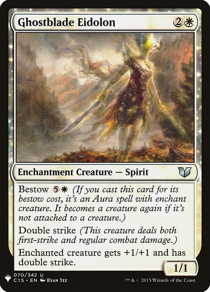 Image for Ghostblade Eidolon (70) [The List Reprints]