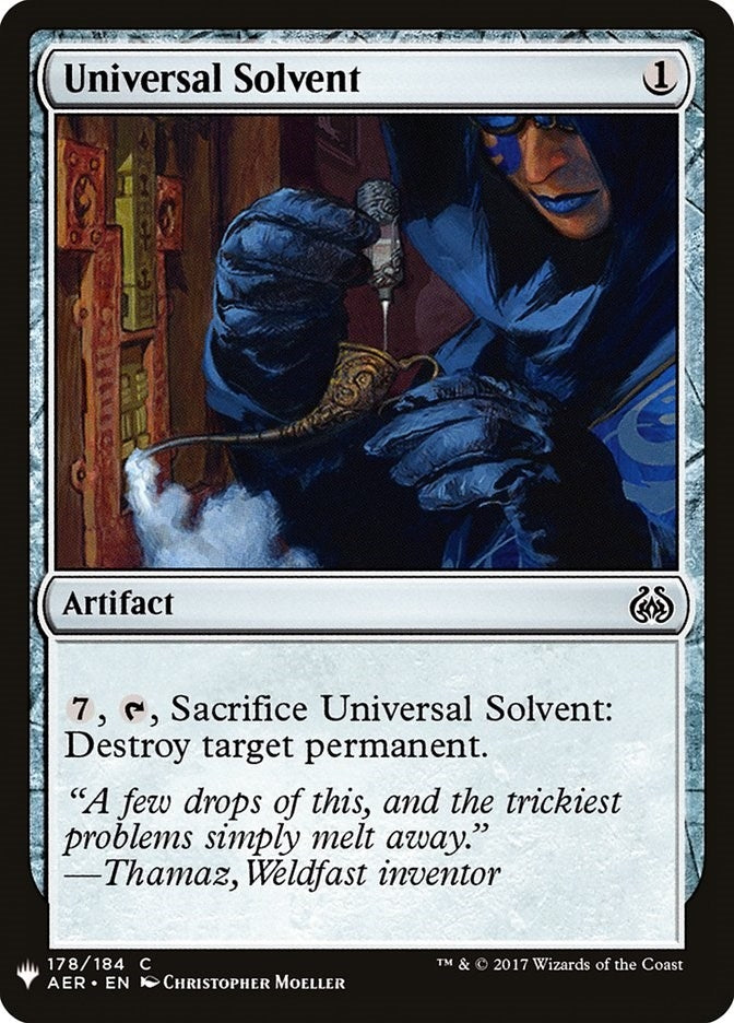 Image for Universal Solvent (178) [The List Reprints]