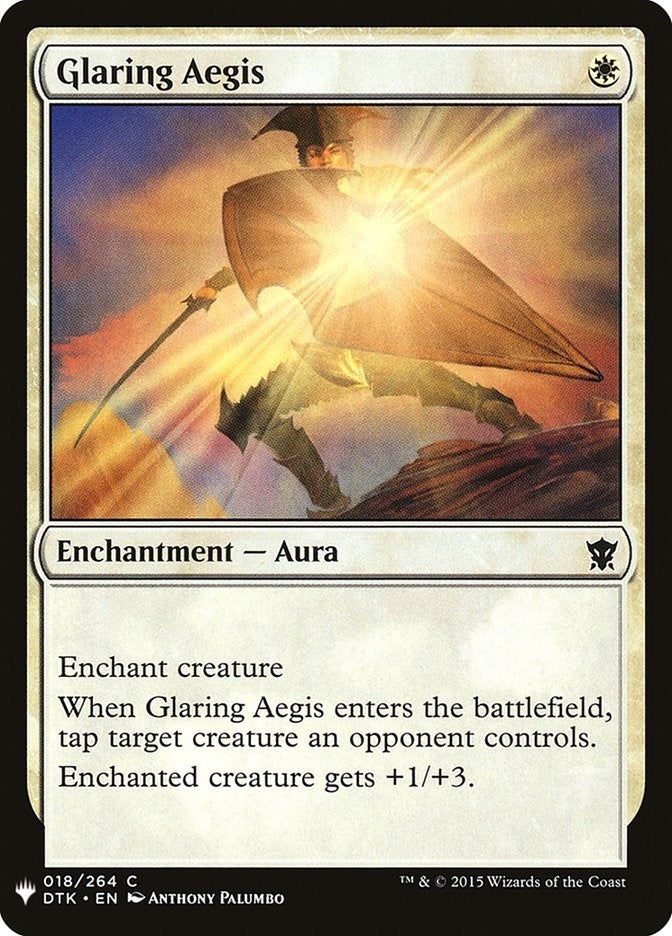 Image for Glaring Aegis (18) [The List Reprints]