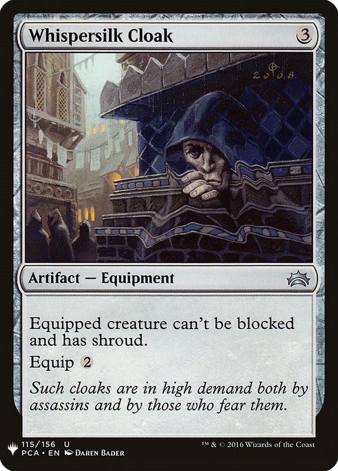 Image for Whispersilk Cloak (PCA) (115) [The List Reprints]