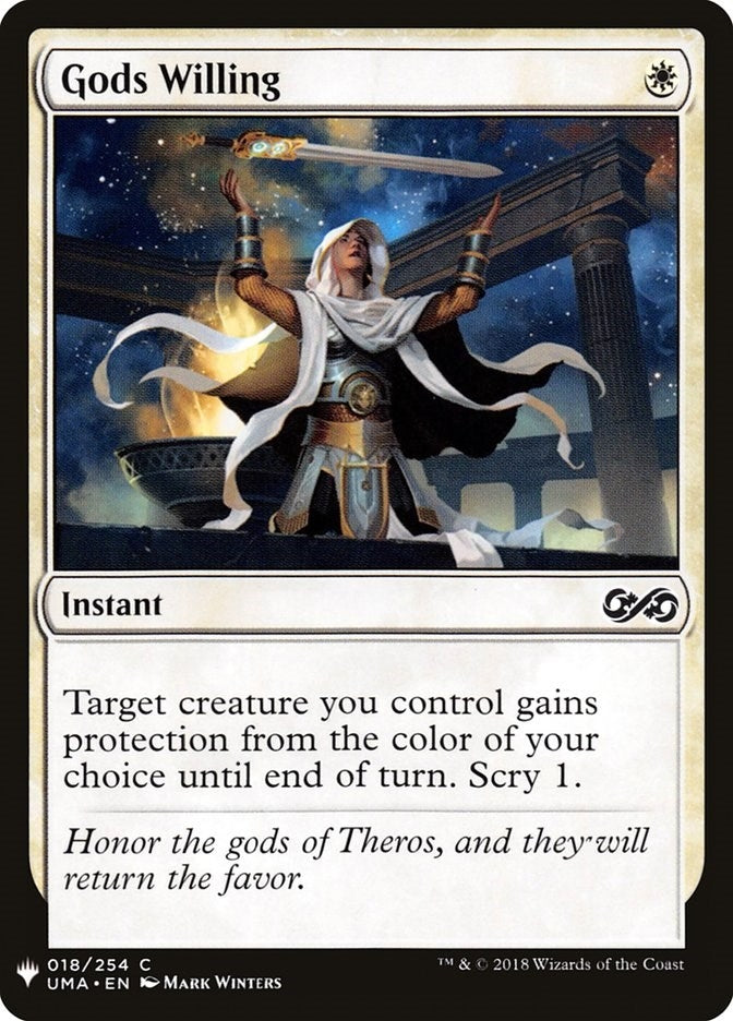 Image for Gods Willing (18) [The List Reprints]