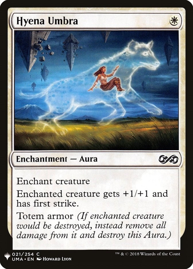 Image for Hyena Umbra (21) [The List Reprints]