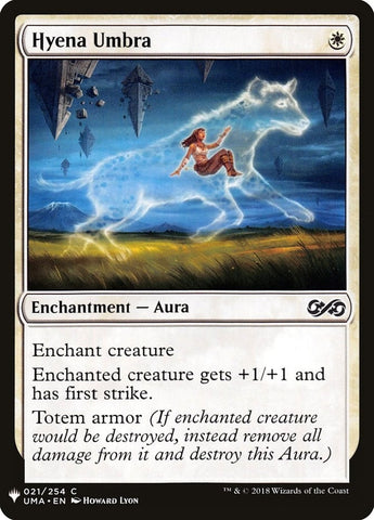 Image for Hyena Umbra (21) [The List Reprints]